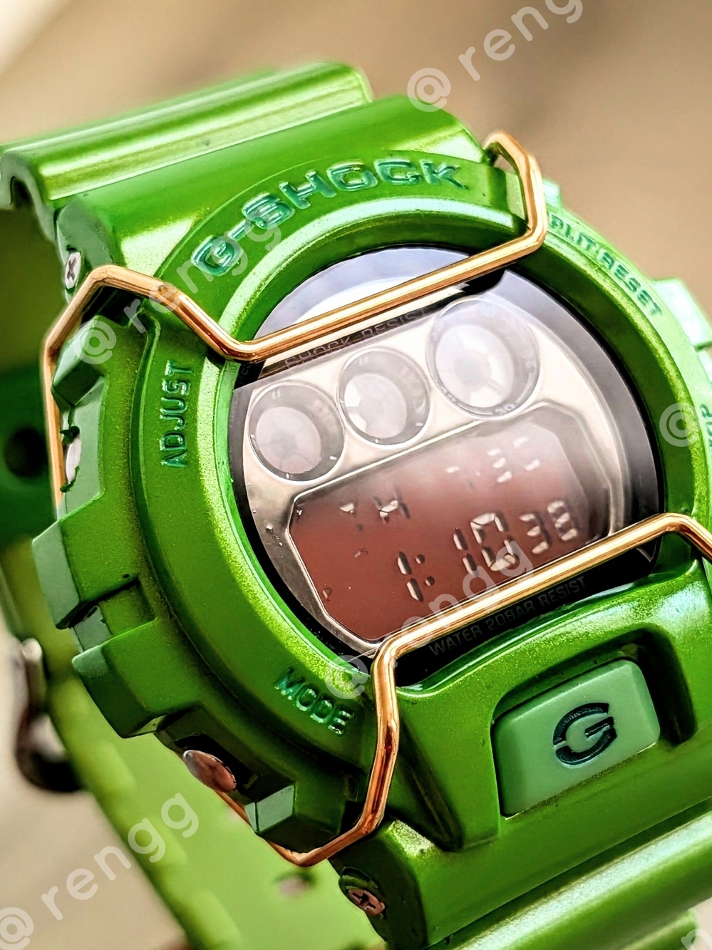 RARE Collection Casio G-Shock Green Hulk Weezy Lil' Wayne Digital Sport Watch